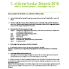 01.Stjórnarfundur Sleipnis 2016