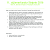 11.Stjórnarfundur Sleipnis 2016